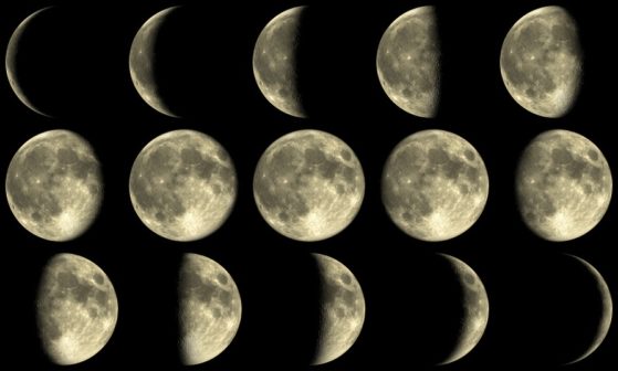Mondphasen - Die unterschiedlichen Phasen des Mondes 🥇