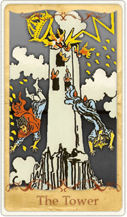 Der Turm Tarotkarte 🥇